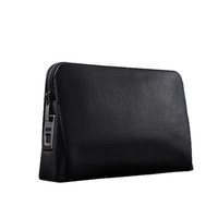 Borsa a Tracolla in Vera Pelle SUNCETH con Serratura a Impronta Digitale, Portafoglio Antifurto per Uomo, Borsa Intelligente Impermeabile con Interfaccia USB