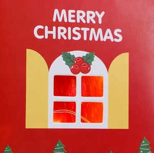 Boîte cadeau de Noël moderne en carton imprimé avec motif de dessin animé pour l'emballage de fruits du réveillon de Noël - Product Image 4
