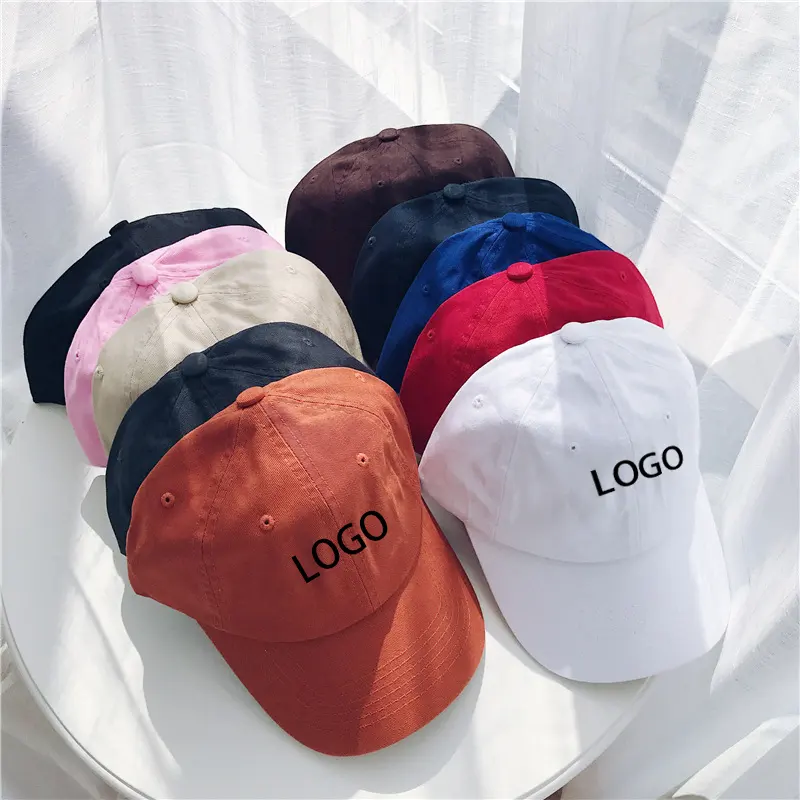 Custom Men Women Printing Embroidery Logo Cotton Winter Sport Cap Solid Color Blank Baseball Cap And Hats Sport Caps