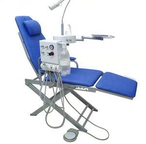Cheap <strong>Price</strong> Portable Foldable Light Weight <strong>Dental</strong> Patient <strong>Unit</strong> <strong>Chair</strong> with Cold Light Lamp - Product Image 3