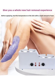 Latest Design Explosive Double Wax Pot Rapid Melting Hair Removal Double Pot Wax Heater - Product Image 5
