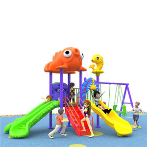 Équipement de parc d'attractions Petite aire de jeux pour enfants en plein air McDonalds Location d'aire de jeux en plastique Équipement de divertissement à vendre - Product Image 1