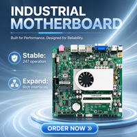 Mini ITX Intel Haswell Generasi ke-4 & ke-5 CPU Onboard I5-4200U I5-5300U I3-5005U I5-5300U DDR3 6 COM RS232 Dual Gigabit LAN Motherboard