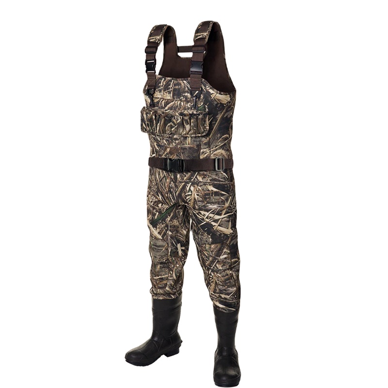 निर्माता आपूर्ति सांस शिकार पुरुषों मत्स्य पालन वस्त्र Neoprene छाती Waders