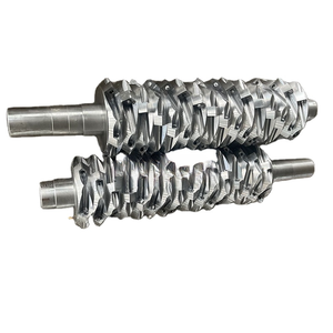 เครื่องหั่นแบบเพลาเดียวชิ้นส่วนเครื่องจักรสำหรับใบพัดพลาสติกและยางอะไหล่ใบมีดโรเตอร์แบบอัตโนมัติ - Product Image 2