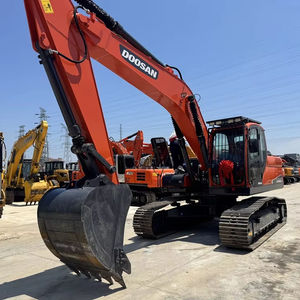 Excavadora DOOSAN de alto rendimiento, maquinaria de ingeniería de 25 toneladas usada grande, bomba de caja de cambios de segunda mano, rodamiento, stock de PLC - Product Image 1