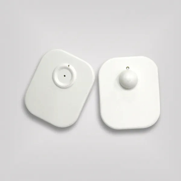 Highlight H003 RF8.2 MHZ black and white clothing sensor tags EAS RF security tags security eas tag