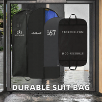 Housse de protection pour vêtements en nylon respirante, durable et portable, personnalisable, de qualité supérieure, pour magasin de vêtements pour hommes