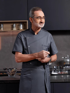 Giacca da Chef Giapponese per Ristorante, Uniforme da <span class=keywords><strong>Cuoco</strong></span>, Giacca da Cucina per Donna, Giacca da Chef per Uomo, Uniforme da Hotel - Product Image 1
