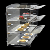 Bestpay oem transparent acrylique pmma pain nourriture vitrines armoires articles ménagers armoire à vin produit pour la maison