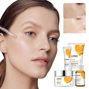 Private Label <b>Face</b> Lightening Whitening Skin Care Set with Hyaluronic Acid Vitamin C & AHA - Product Image 6