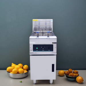 Factory Direct Freistehende Brathähnchen Fritte use Doppelt ank <span class=keywords><strong>4</strong></span> Korb Fritte use Zum Verkauf - Product Image 1