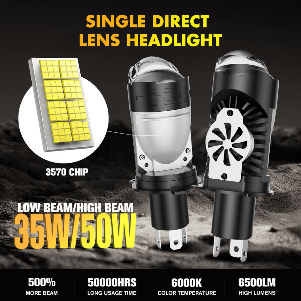 RCJ Mini Car LED T11 35W/50W Projector Water-Proof Aluminum Light ...