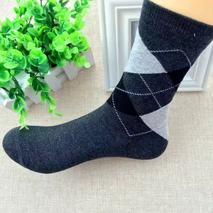 Men's Autumn Winter Tube <b>Socks</b> Casual Business Style Warm Cotton Anti-Slip Breathable Contrast Color High Quality - Product Image 3