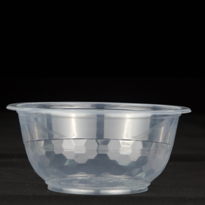 Hot sale clear white plastic disposable bowl perfect for soup  fruit liquid