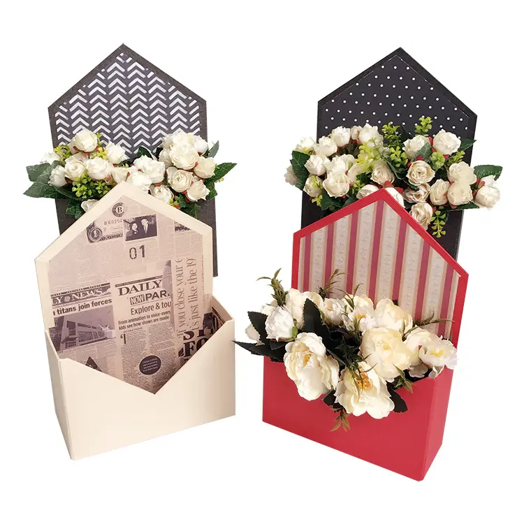 Chinese manufacturer mini flower box ideas flower box envelope flower box cardboard