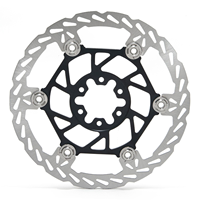 Disque de frein avant et arrière surdimensionné CNC de 240 mm pour Surron Light Bee X LBX Segway X260 avec adaptateur, accessoires de performance pour vélo électrique