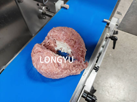 Machine industrielle de fabrication de tourtes à la viande, ligne de production automatique de galettes de bœuf pour hamburgers, pour usine de transformation alimentaire