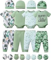 Ensemble de vêtements pour bébé garçon ou fille de 0 à 18 mois avec logo personnalisé, pantalon en bambou