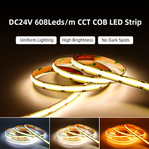 3 CCT 3000K + 4000K + 6000K COB dẫn ánh sáng 608/624led 5mm 8mm 10mm 24V CCT tuyến tính Dimmable COB dẫn dải - Product Image 5