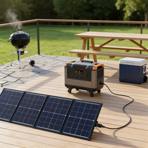 Hybrid Solar 3000W 2688Wh Portable Energy Storage Station for Farm Outdoor Construction T30 Strict Quality Inspe - Product Image 4