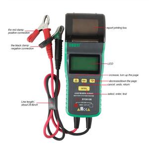 เครื่องทดสอบแบตเตอรี่รถยนต์ DY2015B 12V รุ่นขายดี พร้อมเครื่องพิมพ์ วัดกระแสไฟสำหรับการใช้งานในเซลล์ - Product Image 6
