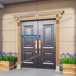 Thiết kế mới bên ngoài bê tông cửa sổ lintel sill khuôn đúc xi măng đúc sẵn khung cửa trang trí nhà xây dựng khuôn nhựa - Product Image 2