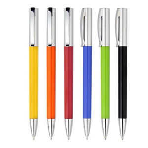 ปากกาลูกลื่นแบบหมุนพร้อมคลิปโลหะ รุ่นบางเฉียบ ของโปรโมชั่นจากโรงงานจีน - Product Image 6