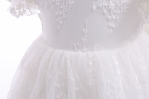 Ropa <span class=keywords><strong>de</strong></span> bebé recién nacido <span class=keywords><strong>de</strong></span> tul elegante, vestido <span class=keywords><strong>de</strong></span> <span class=keywords><strong>bautizo</strong></span>, vestido <span class=keywords><strong>de</strong></span> bautismo bordado, lazo elegante, ropa <span class=keywords><strong>de</strong></span> bebé <span class=keywords><strong>de</strong></span> boda - Product Image 4