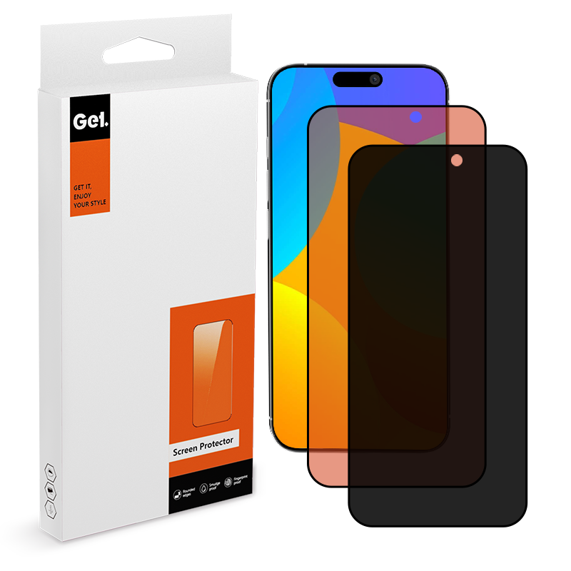 Privacy nera con confezione