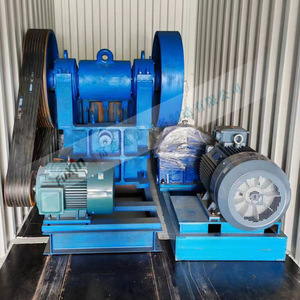 Trituradora de Mandíbulas Serie PE, Máquina Trituradora de Roca para Minería de Uso Pesado, Color Azul, Motor AC, Larga Vida Útil - Product Image 1