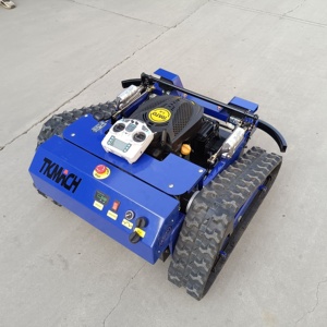 Tondeuses à gazon robotisées à chenilles en caoutchouc les plus vendues et les moins chères, mini-tondeuse robotisée télécommandée pour jardin/ferme - Product Image 6