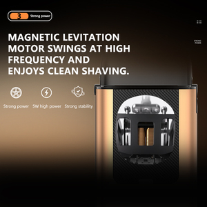 KEMEI KM-t409 <span class=keywords><strong>Rasoir</strong></span> électrique rechargeable pour <span class=keywords><strong>tête</strong></span> <span class=keywords><strong>chauve</strong></span> 2000mAh Acier inoxydable 2 lames 8000RPM Moteur sans balais <span class=keywords><strong>Rasoir</strong></span> à barbe pour hommes - Product Image 5