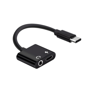 Adaptador de <span class=keywords><strong>Auriculares</strong></span> 2 en 1 USB Tipo C a 3.5mm, Cable de Audio con Conector USB-C para Teléfonos Móviles HTC, <span class=keywords><strong>LG</strong></span>, Xiaomi Redmi - Product Image 3