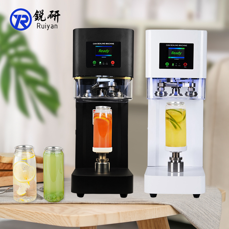 Automatic Juice Cup Drinks Sealing Machine POP Can Sealing Machine Jar Sealing Machine for Beverage Shops