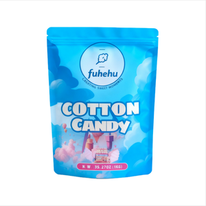 Custom Gravure Printing Moisture for Plastic Cotton Candy Packaging <b>Bag</b> Zipper Aluminum Foil <b>Stand</b> Pouch Snack Pet Food - Product Image 2