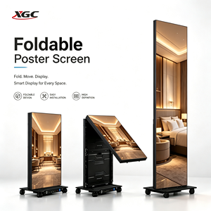 Pantalla LED de Alta Gama con Marco de Aluminio para Carteles Digitales, Publicidad, Diseño de Lujo, Brillo de 600cd, HDR10, Hotel, P1.86, Gob - Product Image 1