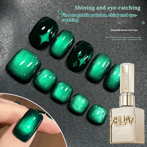 Nuevo Esmalte de <span class=keywords><strong>Uñas</strong></span> en Gel UV Ojo de Gato 2026, 15ml, Estilo Francés, Resina Acrílica, Piedras Preciosas Verdes, Líquido con Cuentas de <span class=keywords><strong>Cristal</strong></span>, Imán <span class=keywords><strong>para</strong></span> Decoración de <span class=keywords><strong>Uñas</strong></span> - Product Image 6