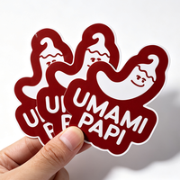 Etiquetas Impresas con Logotipo Personalizado, Adhesivos de Vinilo Mate Troquelados, Resistentes al Agua y a los Rayos UV, Adhesivos Personalizados Duraderos
