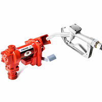 Pompe électrique antidéflagrante AOCHENG DCEX56-k 12V pour transfert de carburant automobile (Diesel/Essence/Huile/Pétrole) avec câble de 3,5 m et sortie de 1 pouce – OEM