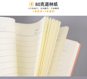 Cá nhân hàng tuần Debossed PU Leather Journal viết máy tính xách tay với ban nhạc đàn hồi - Product Image 3