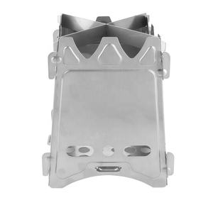 Réchaud de camping ultraléger en titane, à bois, multi-combustibles, pour barbecue extérieur - Product Image 4