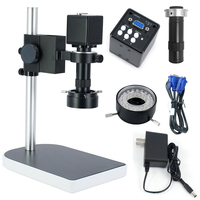 Caméra industrielle VGA SANQTID TD-10ML-VB20, microscope numérique électronique 130X, loupe, réparation de carte mère de téléphone portable, mesure LED