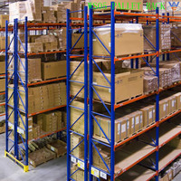 Service OEM Rayonnage en rack à usage intensif Rayonnage à palettes Entrepôt de supermarché Étagère en métal Étagère en acier à usage intensif pour palettes en métal