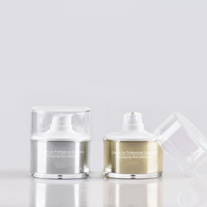 Bán Buôn 50Ml Vàng Nhựa Không Có Không Khí Bơm Chai Cho Chăm Sóc Da Huyết Thanh Rỗng Mỹ Phẩm <span class=keywords><strong>Container</strong></span> Cho Chăm Sóc Cá Nhân Bao Bì - Product Image 2