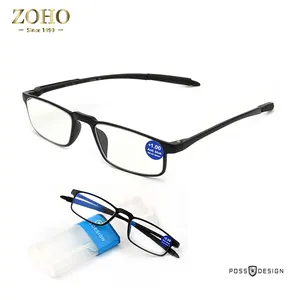 Flexible TR90 Eyeglasses Presbyopic Round 1.00 2.0 Anti Blue Light Unisex Women Men Reading Glasses