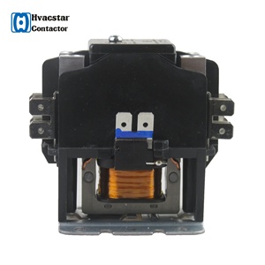 <span class=keywords><strong>Contacteur</strong></span> magnétique de marque HVAC <span class=keywords><strong>220V</strong></span> <span class=keywords><strong>monophasé</strong></span> 2 pôles AC 40A pour climatiseur, modèle HCDPY-2P-40A-24VAC - Product Image 1