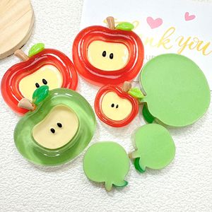 Fiocco Artistico in Resina di Mela con Effetto Penetrante del Colore, per Decorazione Fai-da-Te di Cover per Cellulari, Portachiavi, Fermagli per Capelli, Elastici per Capelli, Decorazioni per Matrimoni e Frigoriferi - Product Image 2