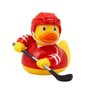 Juguete Promocional Personalizado de PVC, Pato de Goma para Tenis, Juguetes Acuáticos para Niños, Juguetes de Baño Impresos al por Mayor, Aptos para Niños Pequeños - Product Image 3