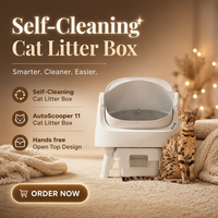 PetPivot AS11 Bac à litière automatique pour chat, ouverture supérieure, protection de sécurité, accessoires pour animaux de compagnie, silencieux (32 dB), toilette pour chat autonettoyante